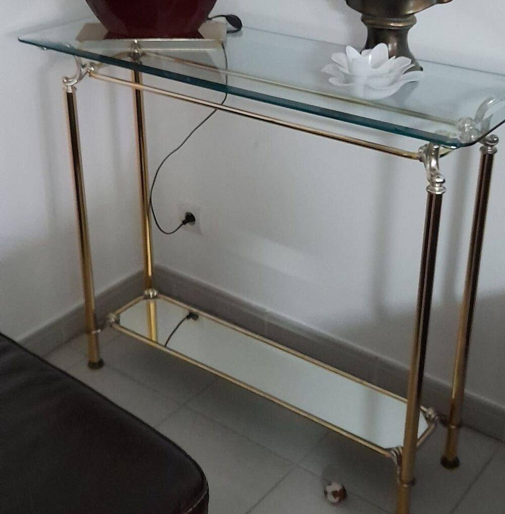 Lot table et console vintage Meubles