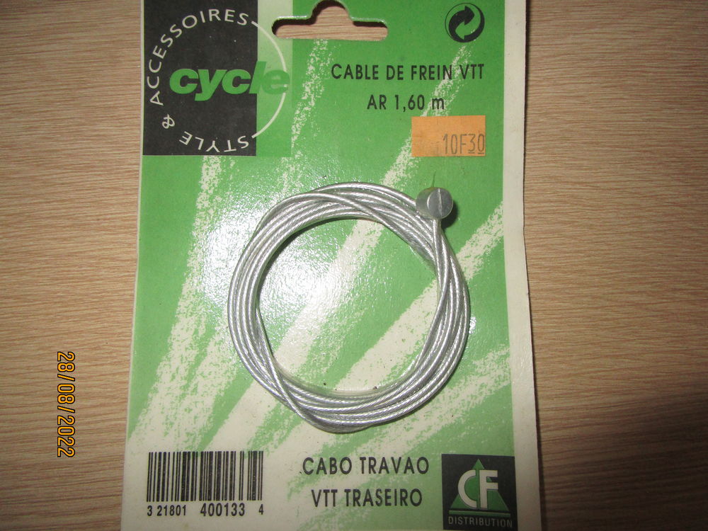 c&acirc;ble de frein pour v&eacute;lo et pour VTT Vélos