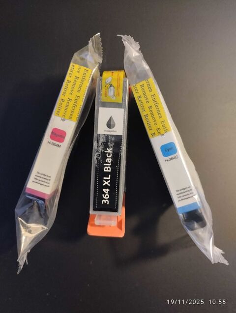 lot cartouche d'encre compatibles HP 5 Belley (01)