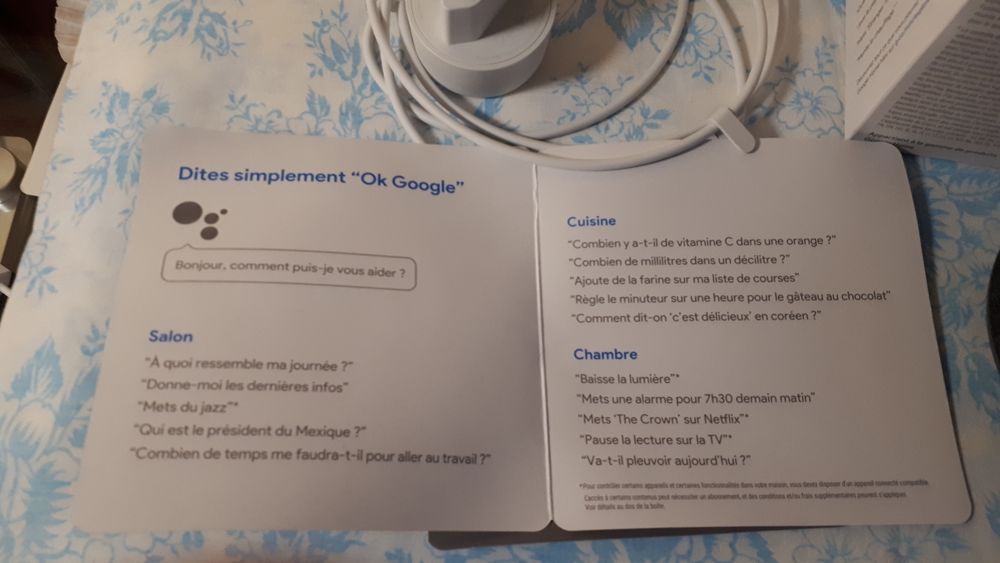 GOOGLE HOME MINI Matériel informatique