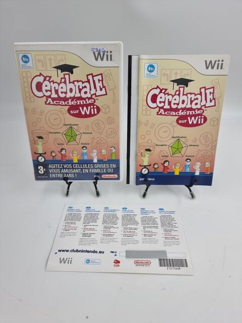 Jeu Nintendo Wii Cérébrale Académie sur Wii complet 1 Vulbens (74)