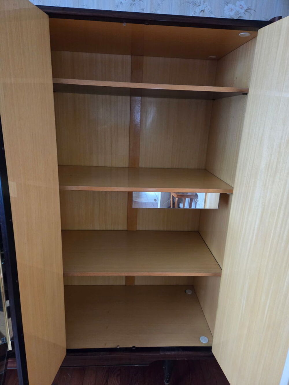 Armoire et chevet en palissandre Meubles