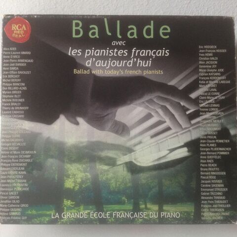 BALLADE LES PIANISTES FRANAIS D'AUJOURD'HUI 6CDs Envoi Poss 15 Trgunc (29)