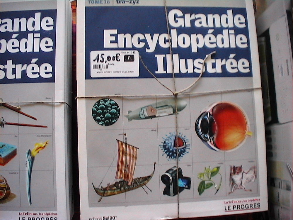 encyclopedie illustr&eacute;e Livres et BD