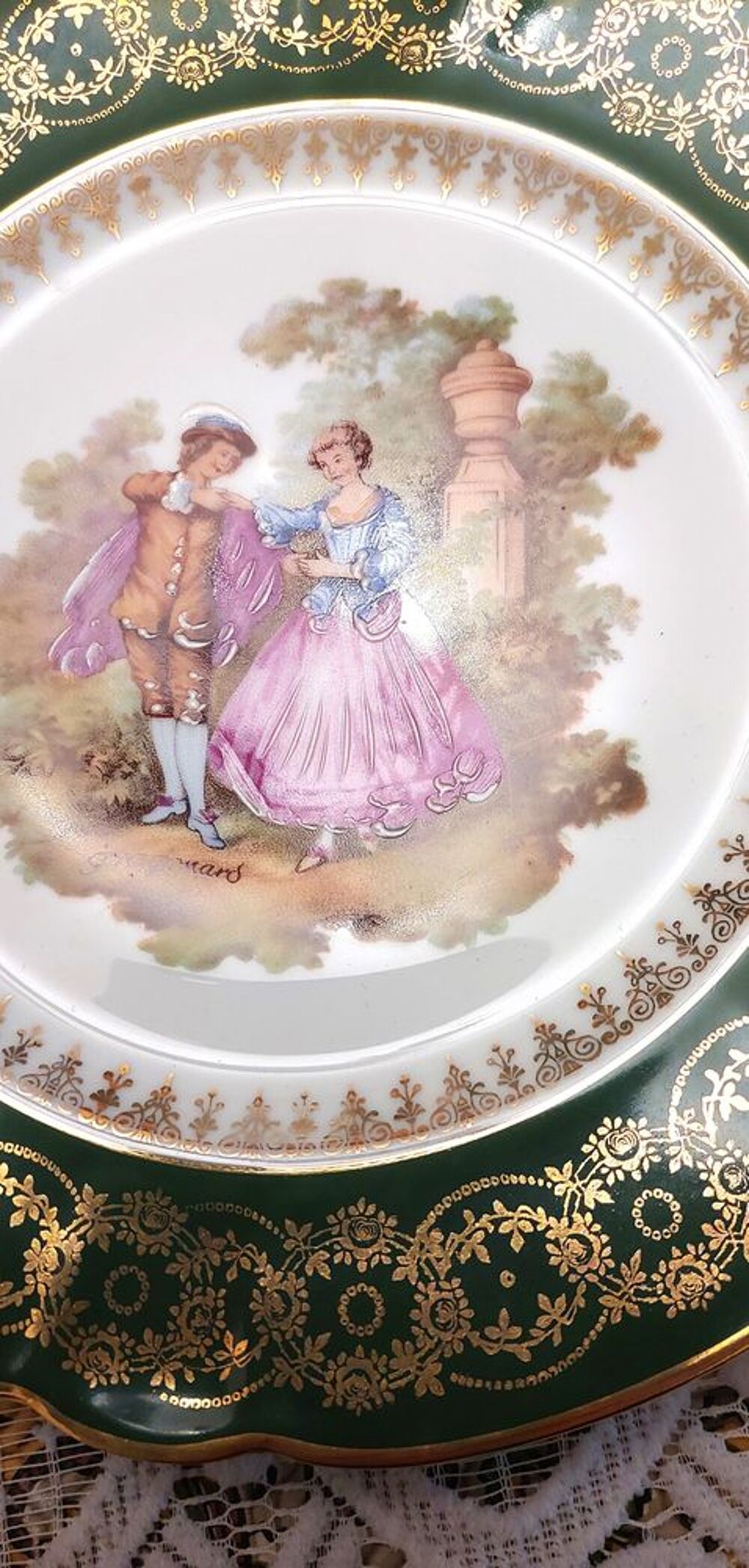 Assiette d&eacute;corative Décoration