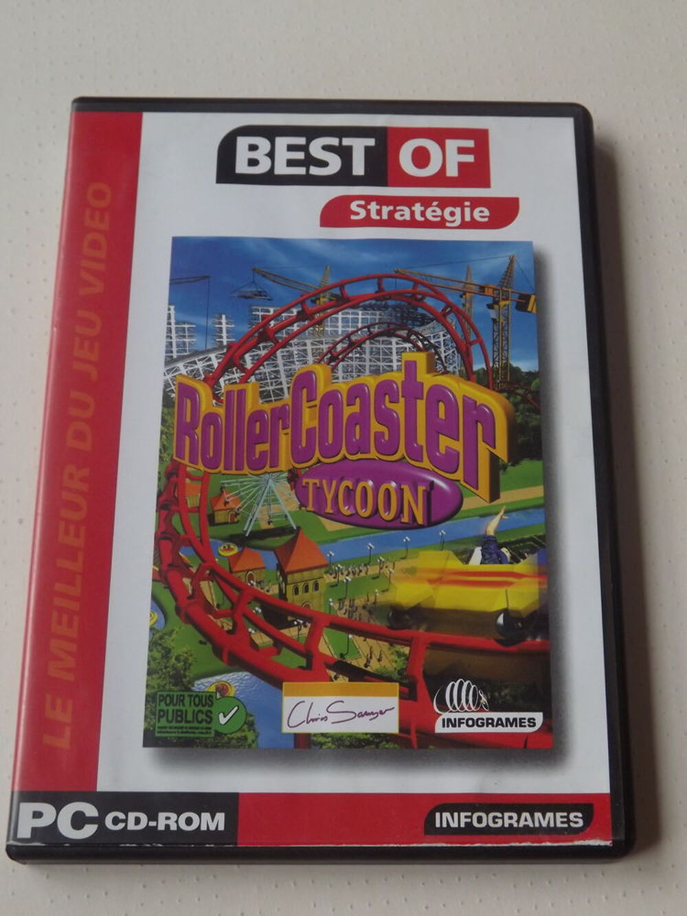 Jeu PC Roller coaster tycoon sans notice Consoles et jeux vidéos