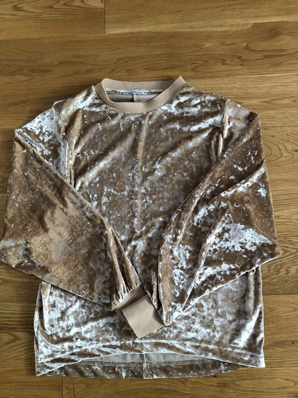 Pull en velours zara 2025