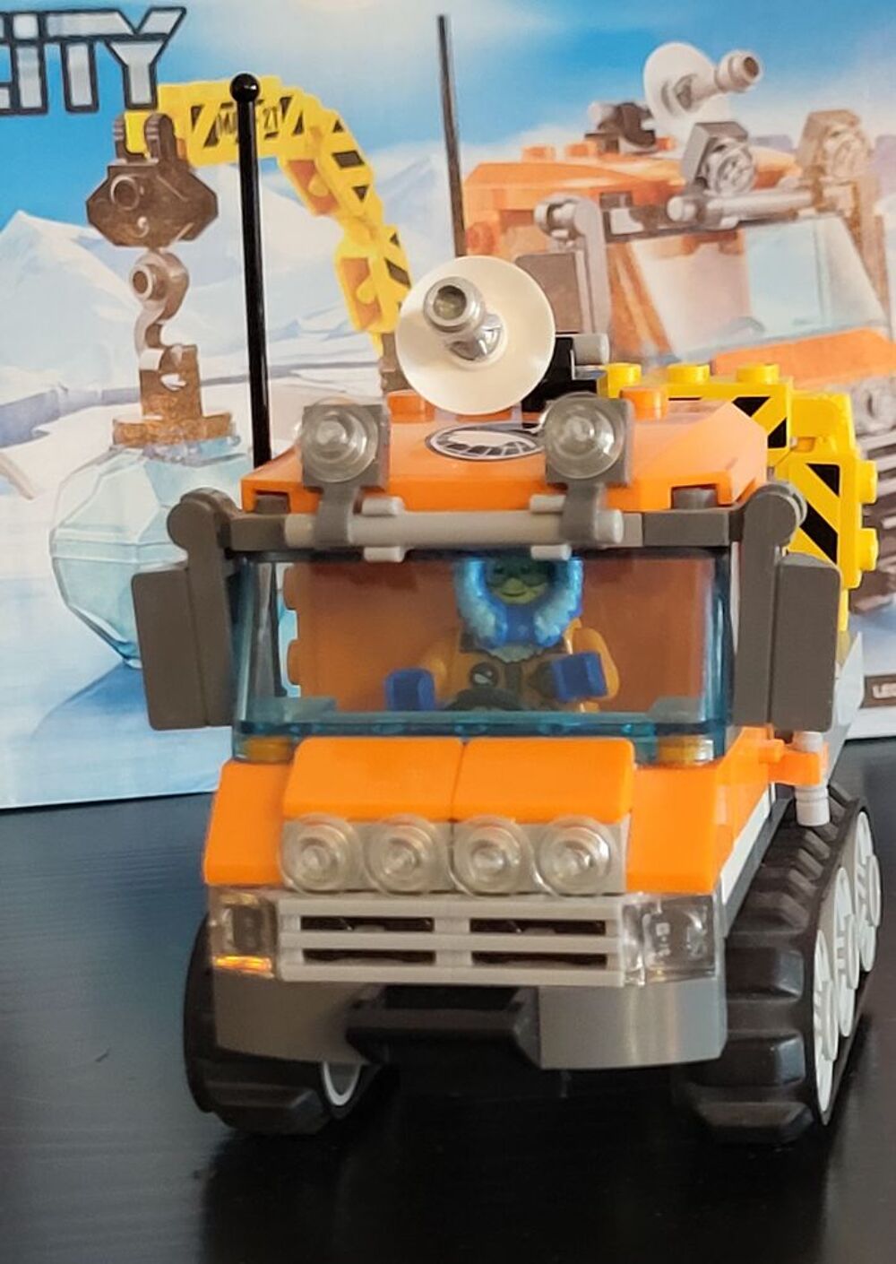 Lego city v&eacute;hicule &agrave; chenille arctique ref 60033 Jeux / jouets