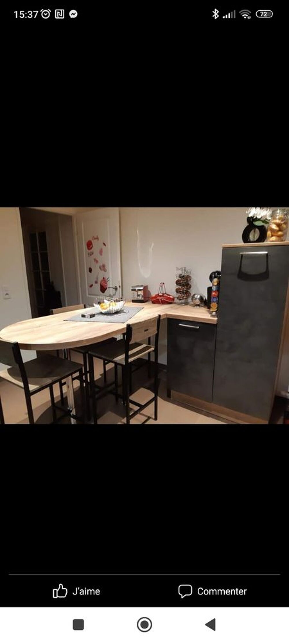 une cuisine Cuisinella de 3 ans sous garantie Meubles