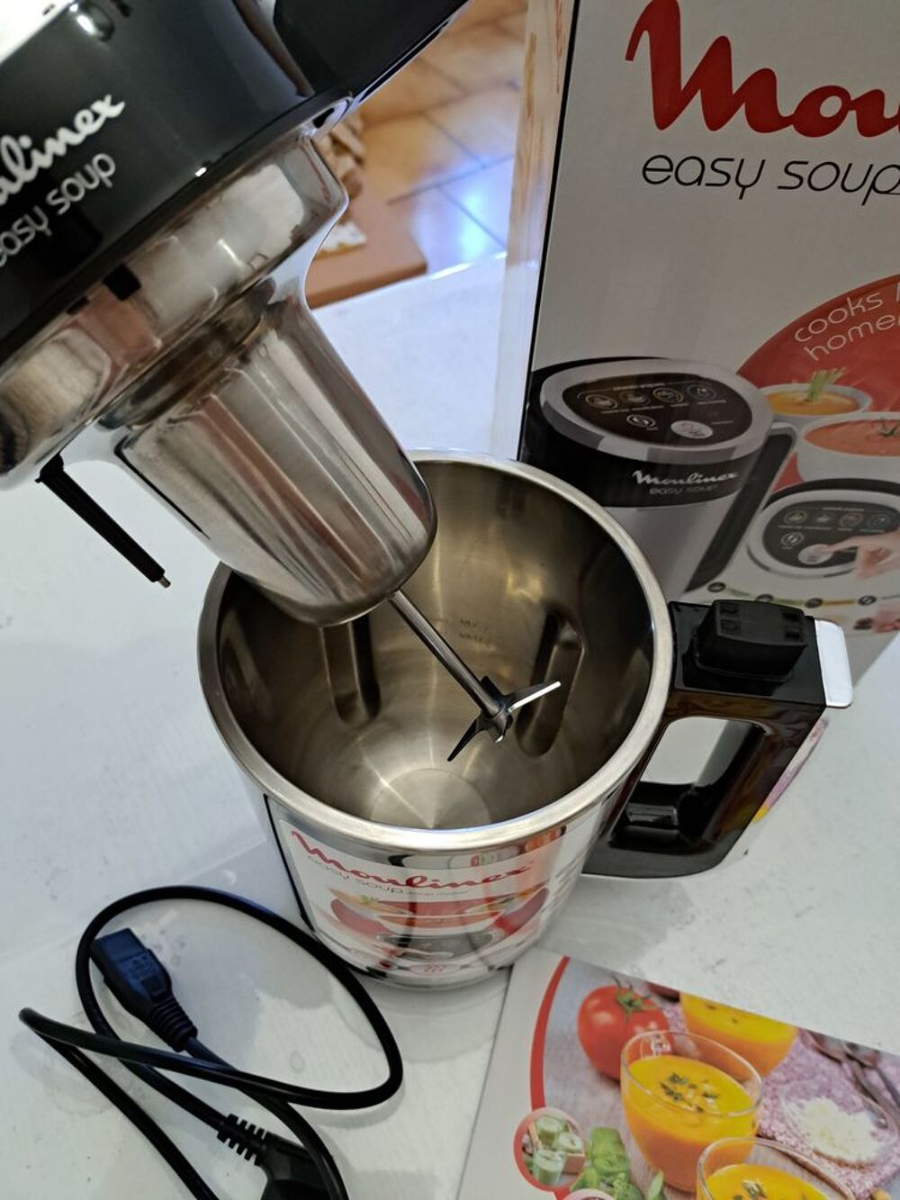 Blender/mixeur chauffant Easy soup Moulinex Electroménager