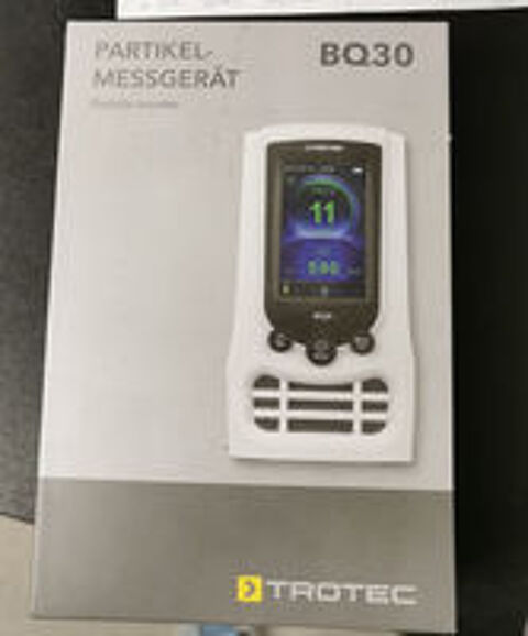   Moniteur Qualité de l'AirCompteur de Particules TROTEC BQ30 