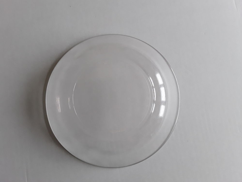 Un plat verre Décoration