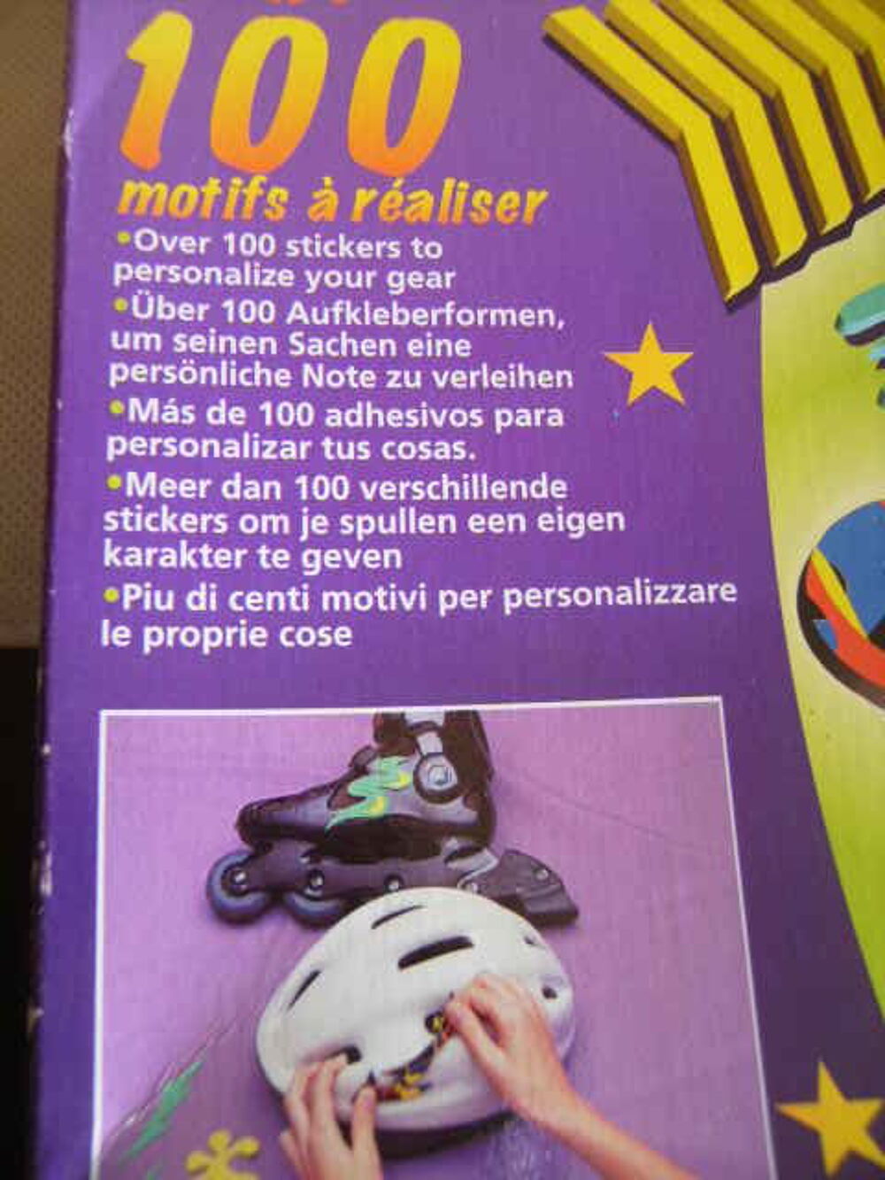 Stickers en mousse de d&eacute;coration plus de 100 pi&egrave;ces Jeux / jouets