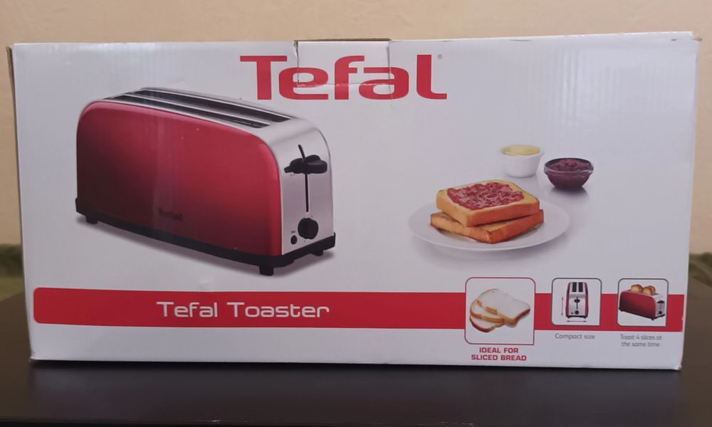 Grille-Pain Neuf Rouge Tefal Electroménager