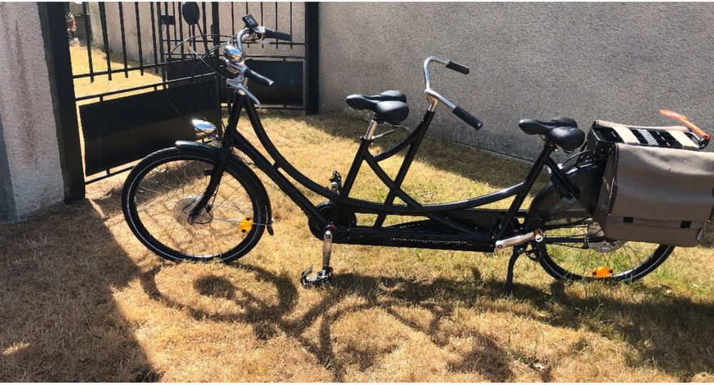 Tandem Amsterdam air 
Mod&egrave;le 1881
&Eacute;lectrique 
Vélos