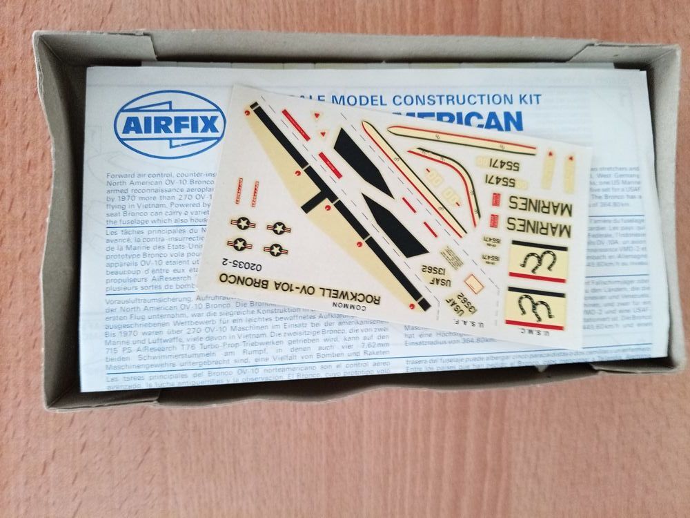 Maquette Airfix 1/72 : N.A.OV-10A BRONCO Jeux / jouets
