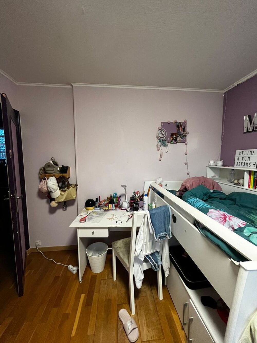 Lit/bureau 90*200 Meubles
