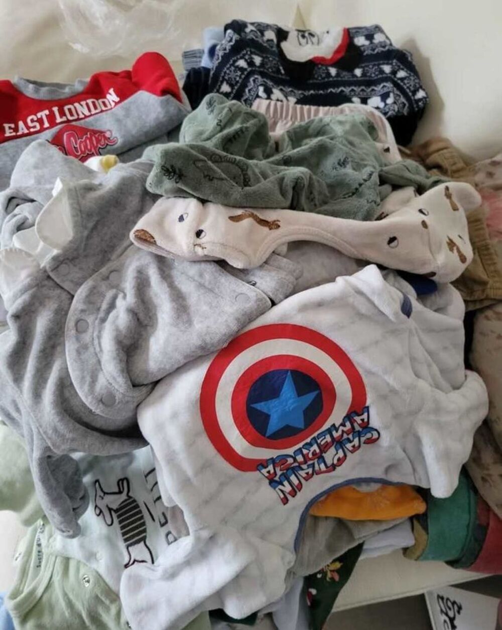 Lot+de+v&ecirc;tements+b&eacute;b&eacute;+gar&ccedil;on Puériculture