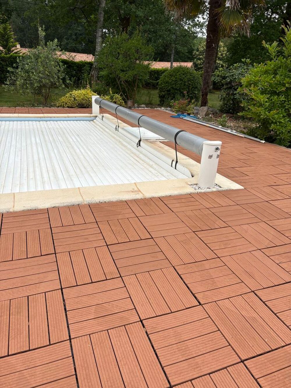 volet &eacute;lectrique piscine Jardin