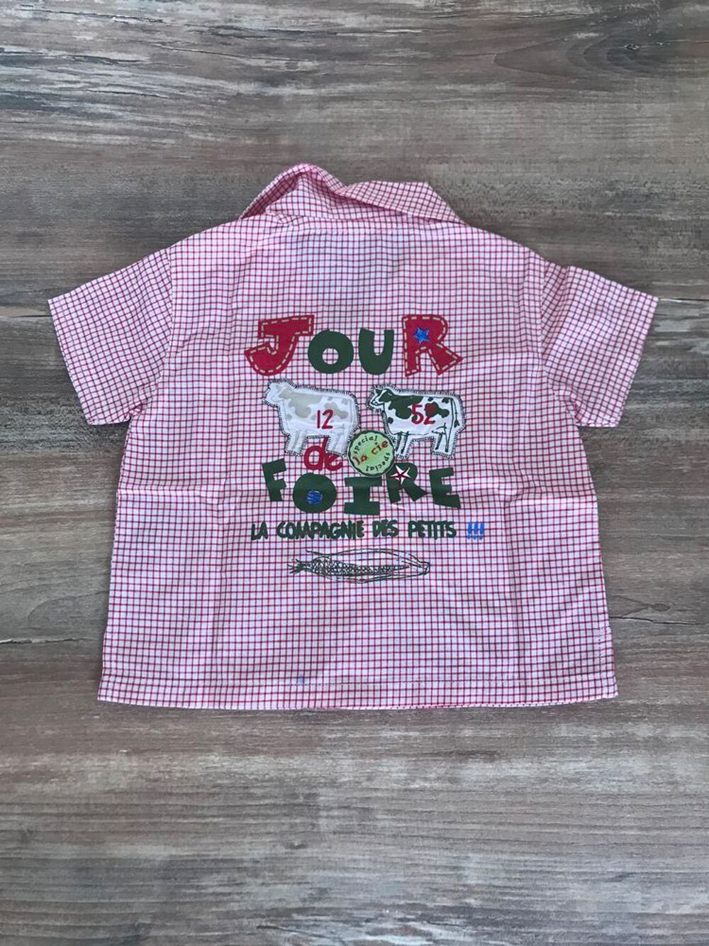 Chemise enfant gar&ccedil;on " La compagnie des petits " V�tements enfants