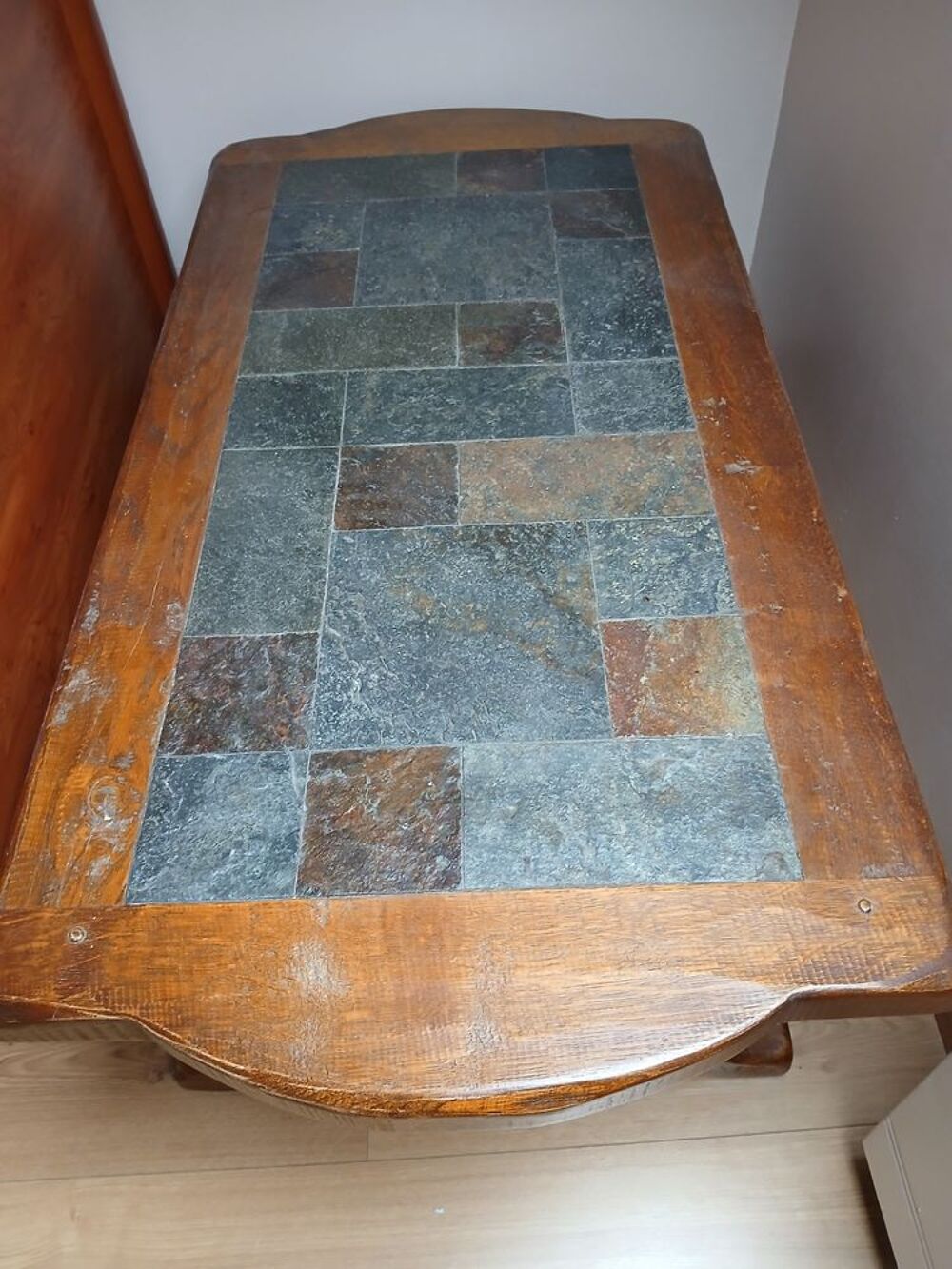 Table basse en ch&ecirc;ne massif Meubles
