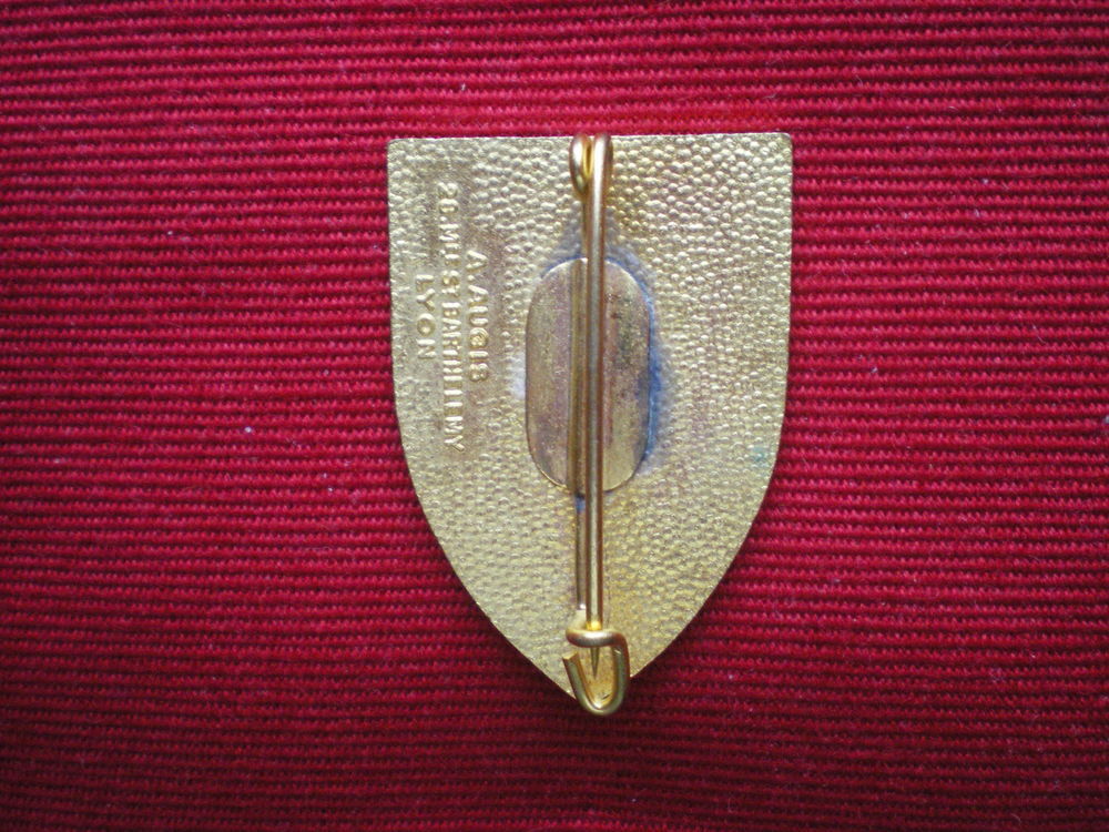 Insigne de Marine - Fr&eacute;gate l'Aventure. 