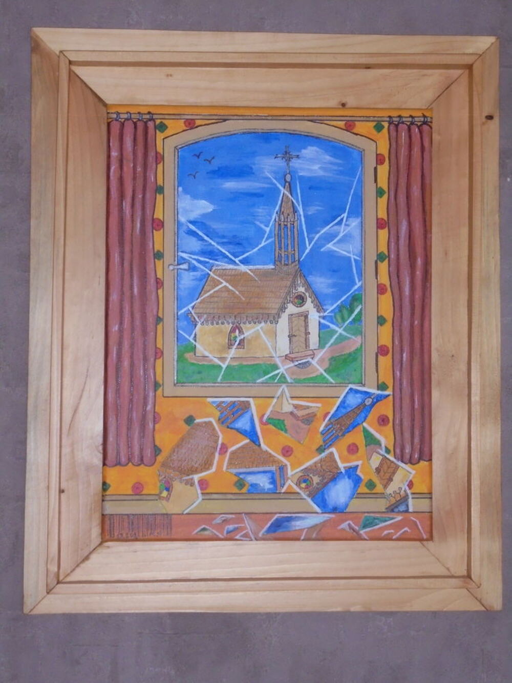 Toile en peinture acrylique Décoration
