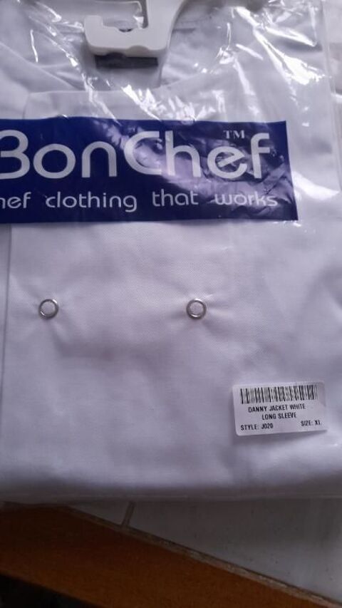  veste de cuisinier 20 Presles-et-Boves (02)