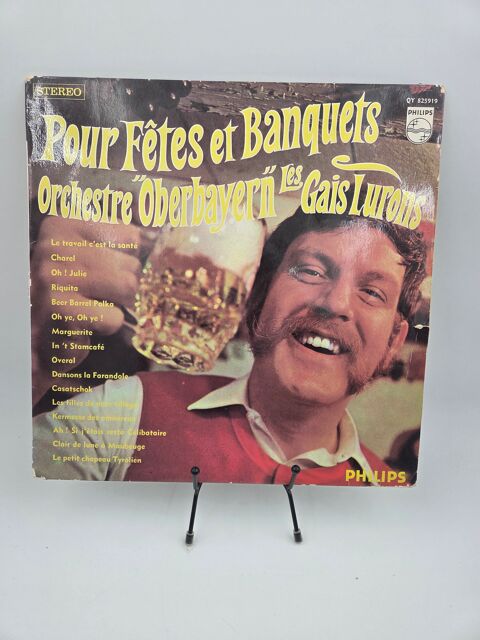Vinyle 33 tours Pour F�tes et Banquets Orchestre Oberbayern 7 Vulbens (74)