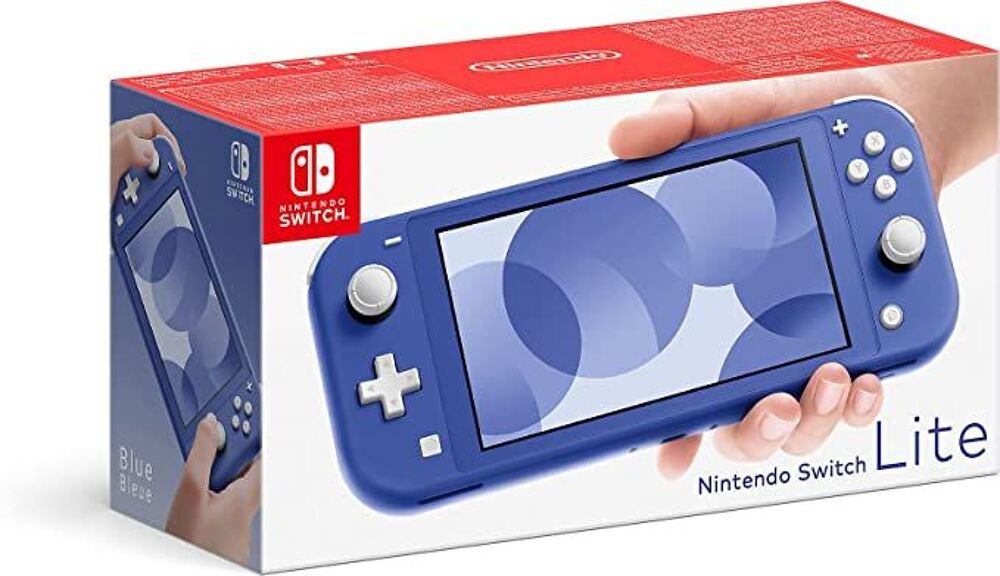 Nintendo Switch Lite Bleu modifi&eacute;e HWFLY Consoles et jeux vidos