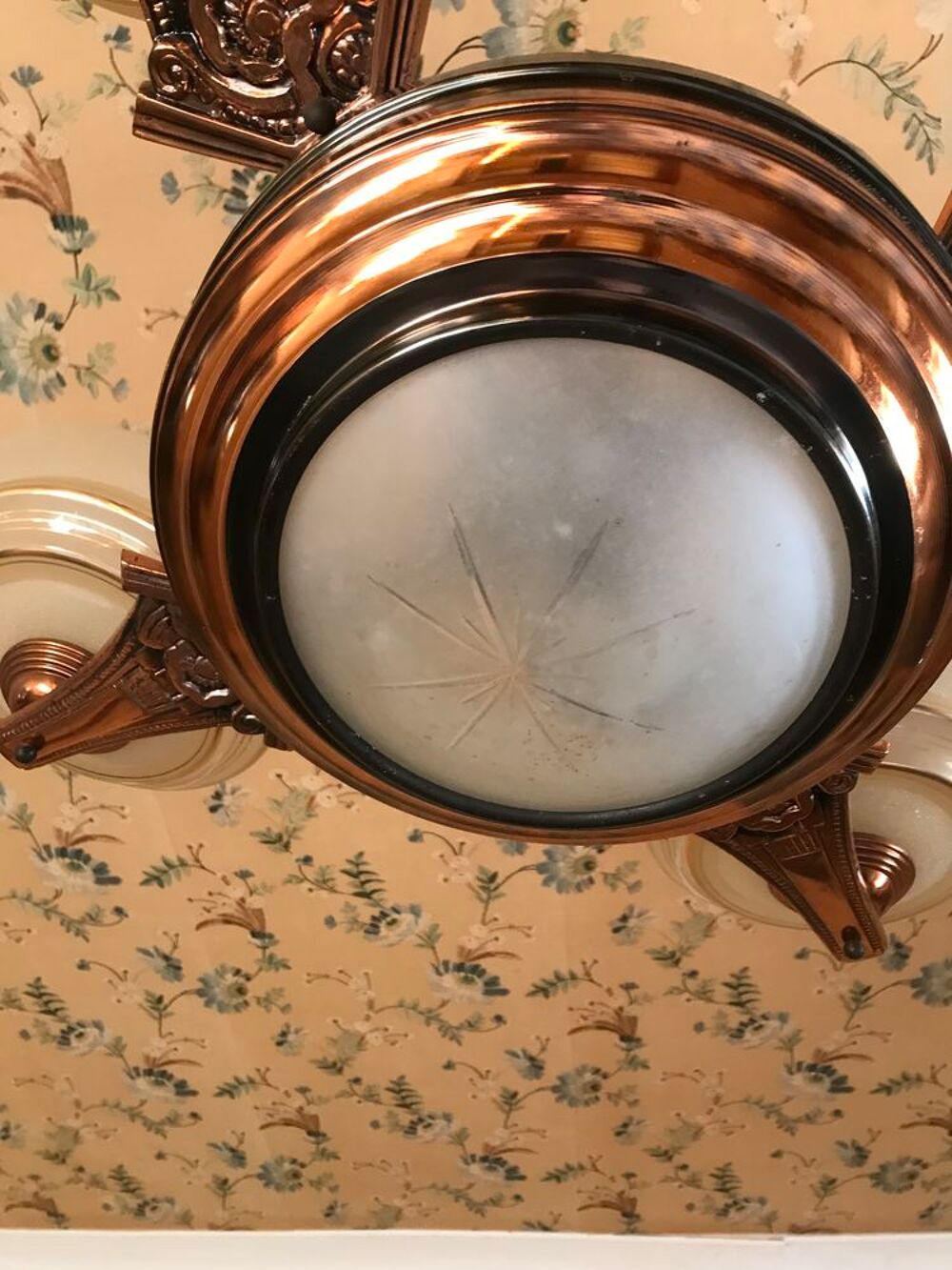 Lustre ancien ann&eacute;e 40/50 Décoration