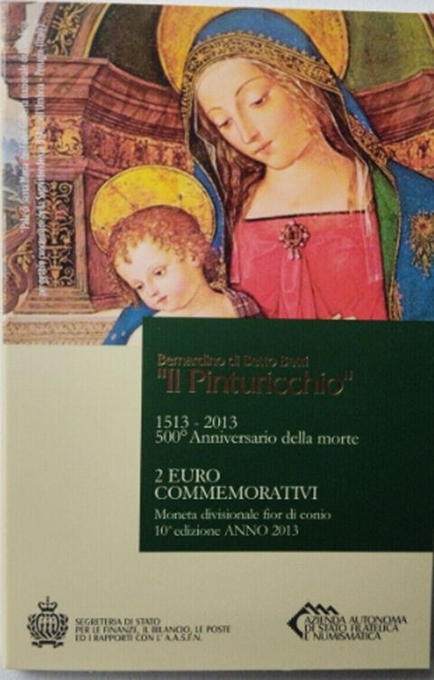 2 euros commémorative Il Pinturicchio 2013 Hem (59)