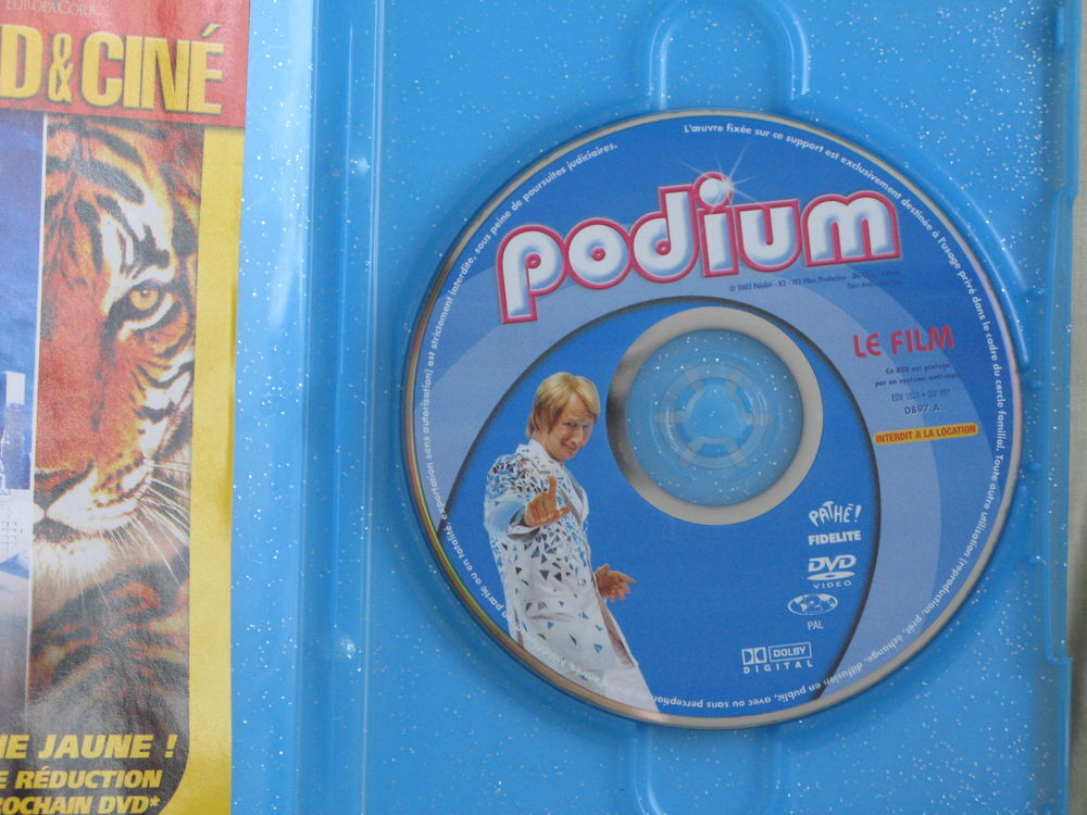 podium DVD et blu-ray