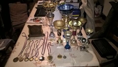 Troph�es, coupes, m�dailles diverses. 10 Flers-en-Escrebieux (59)