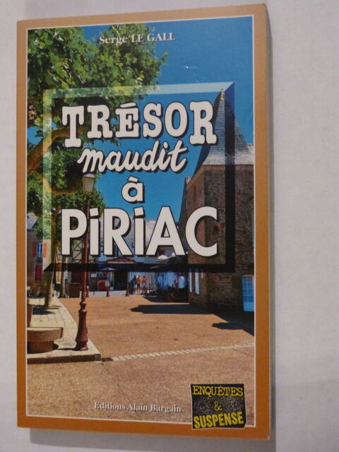TRESOR MAUDIT A PIRIAC  roman policier  BRETON BARGAIN 4 Brest (29)