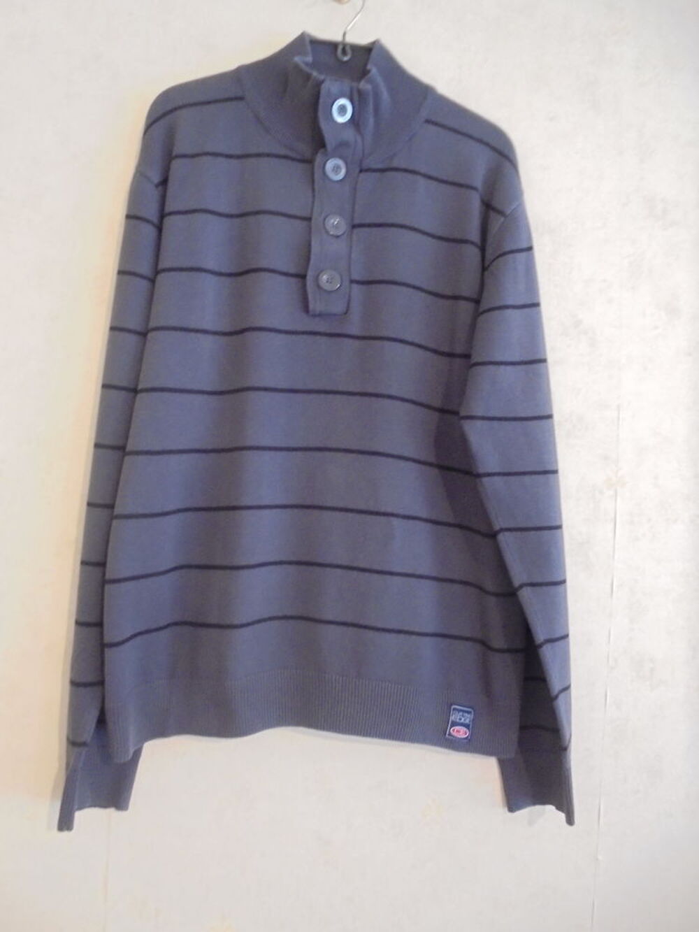 Pull camionneur gris (93) Vêtements