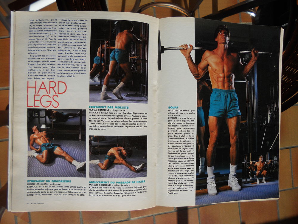 MUSCLE&amp;FITNESS No 4 janv 1988 TONIQUE &amp; &Eacute;ROTIQUE Livres et BD