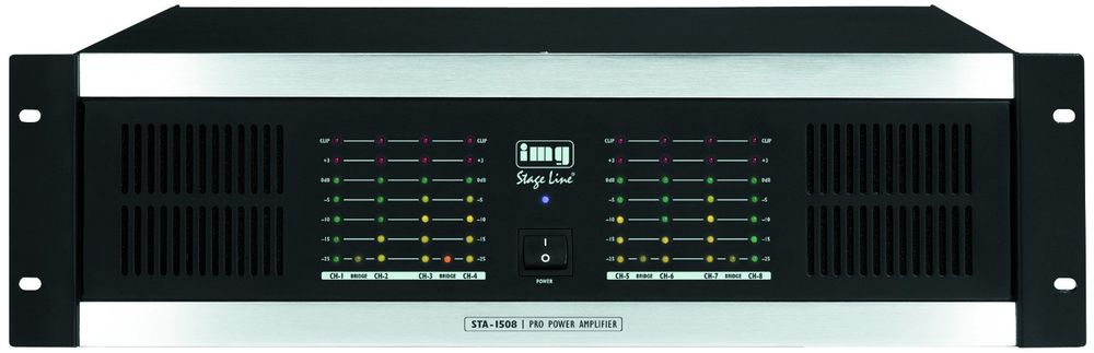 1 Amplificateur professionnel multi-canaux (4x320 Watts RMS Audio et hifi