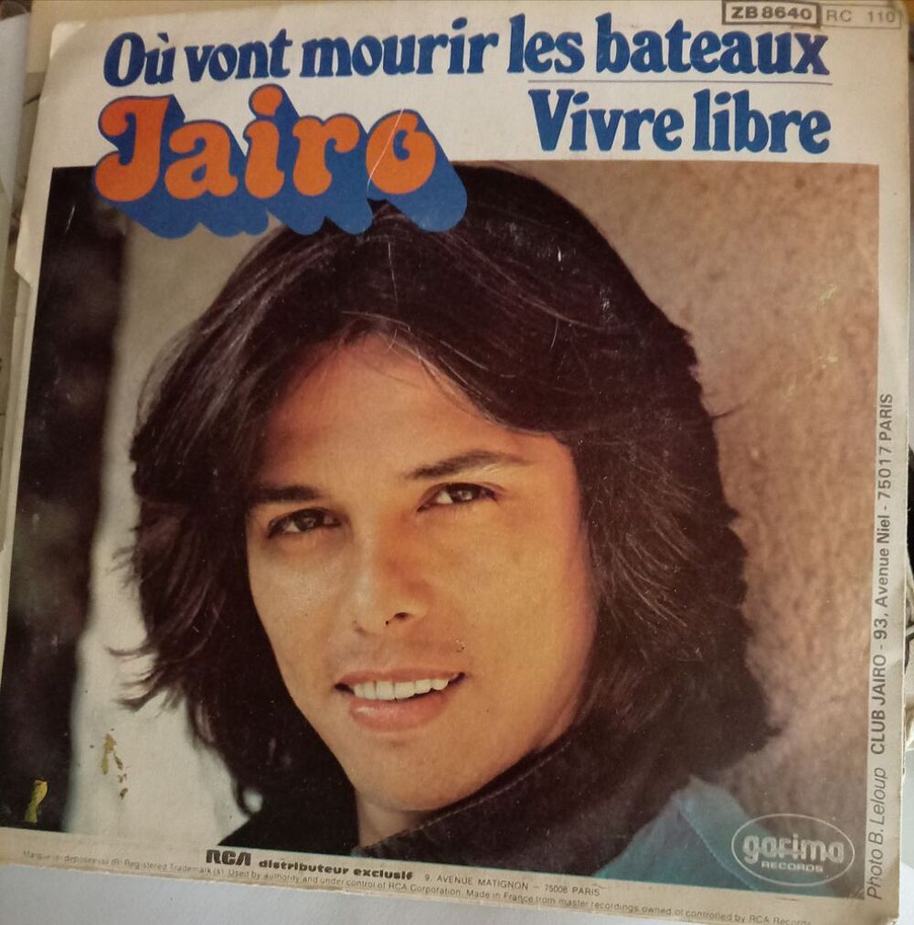 JAIRO / 2 X DISQUES VYNIL 45 TOURS / CD et vinyles