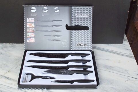 Jeu de couteaux cramique, jamais servi 10 Marseille 5 (13)