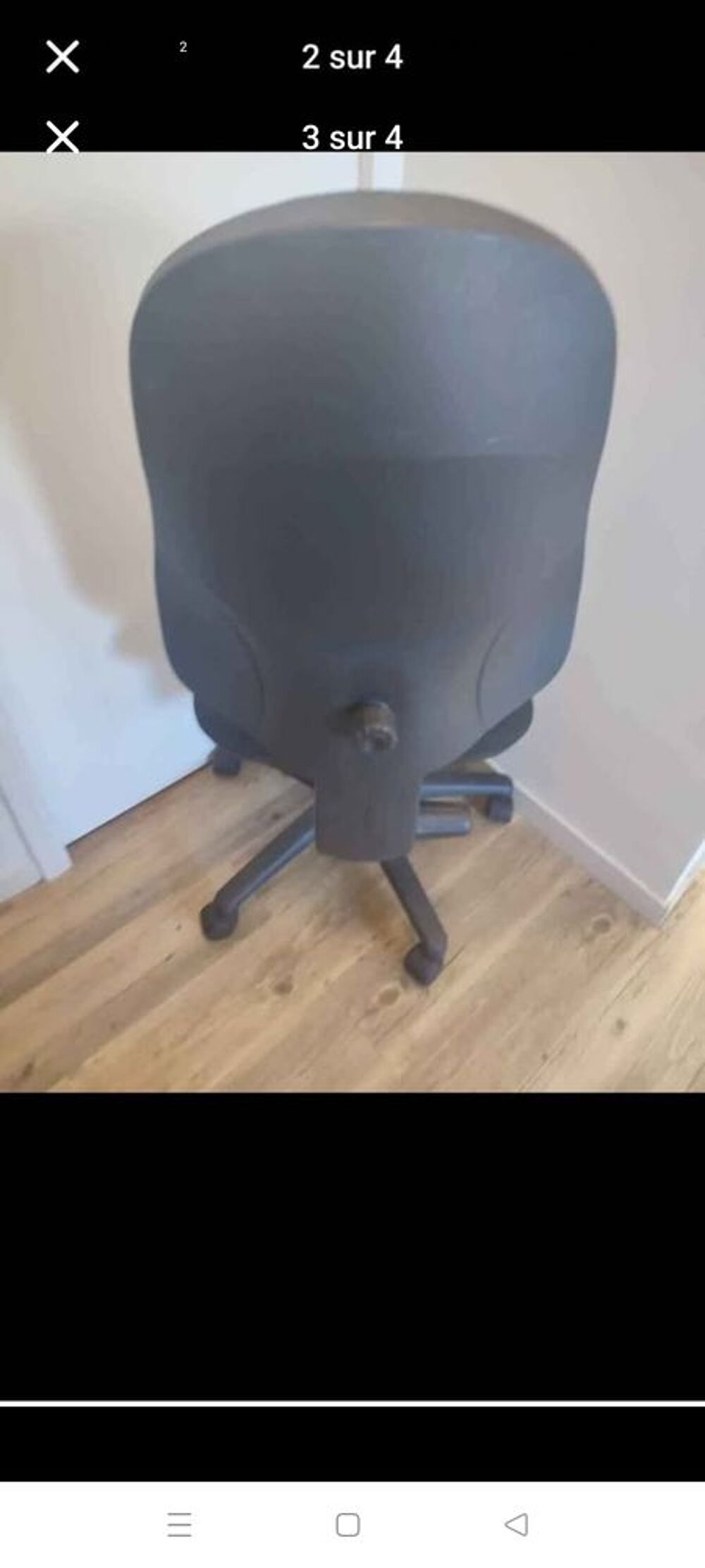 Chaise de bureau tr&egrave;s bon &eacute;tat Meubles
