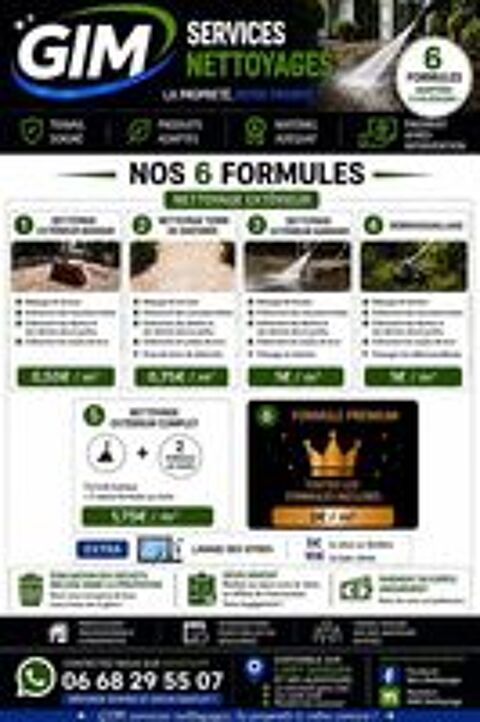   Service de Nettoyage extérieur 