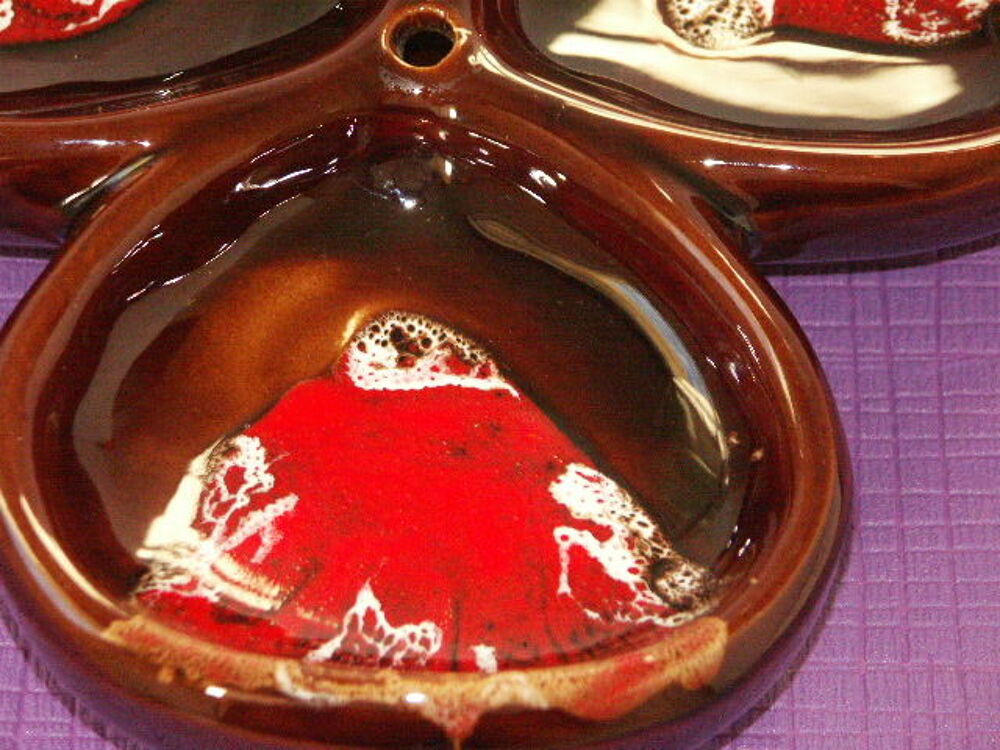 Serviteur ap&eacute;ritif c&eacute;ramique Vintage - TRES BON ETAT Décoration
