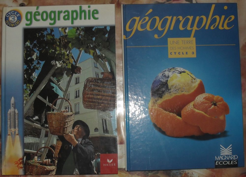  livres Neufs de G&eacute;ographie cycle3. Livres et BD