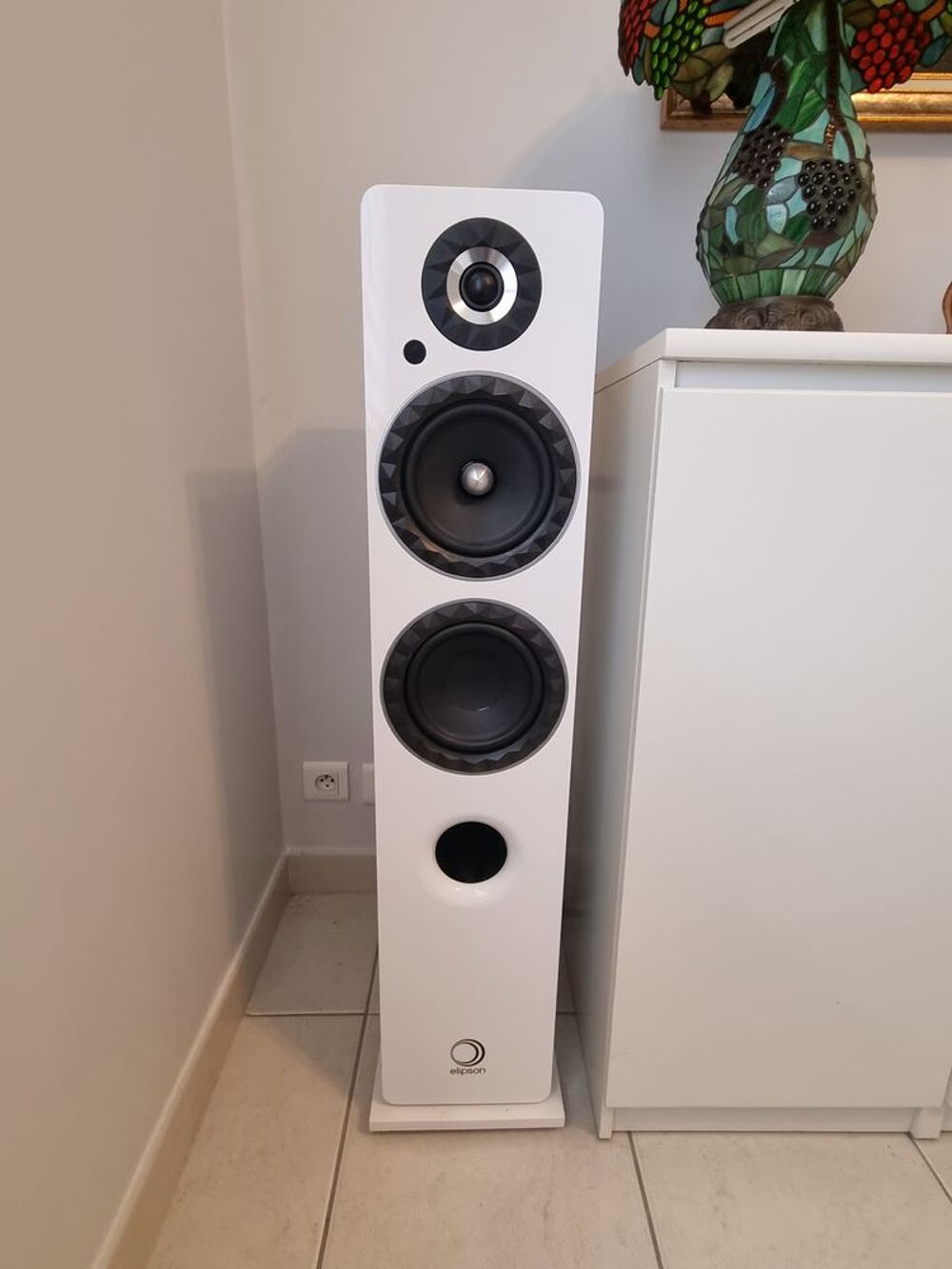 Enceintes ELIPSON Prestige Facet 14 BT blanc Audio et hifi