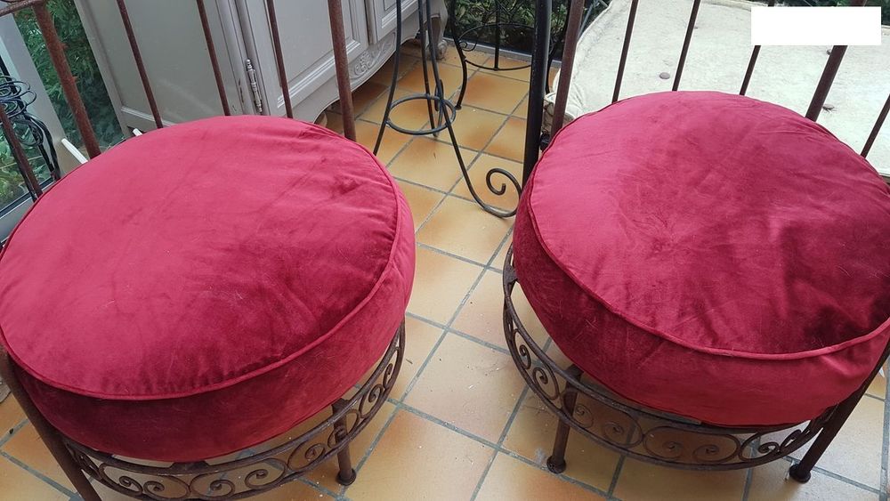 fauteuils fer forg&eacute; Maisons du monde Meubles