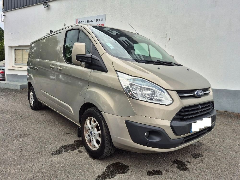 Transit TRANSIT CUSTOM FOURGON 310 L2H1 2.2 TDCi 155 LIMITED 2014 occasion 49070 Saint-L&eacute;ger-de-Lini&egrave;res
