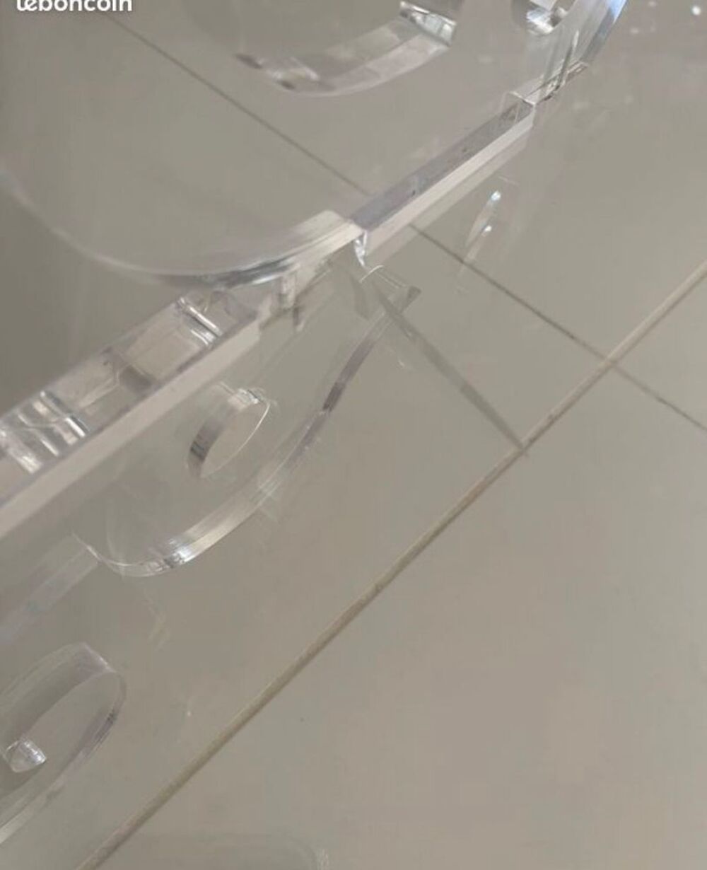 Table Basse en Verre et Plexi Story Meubles