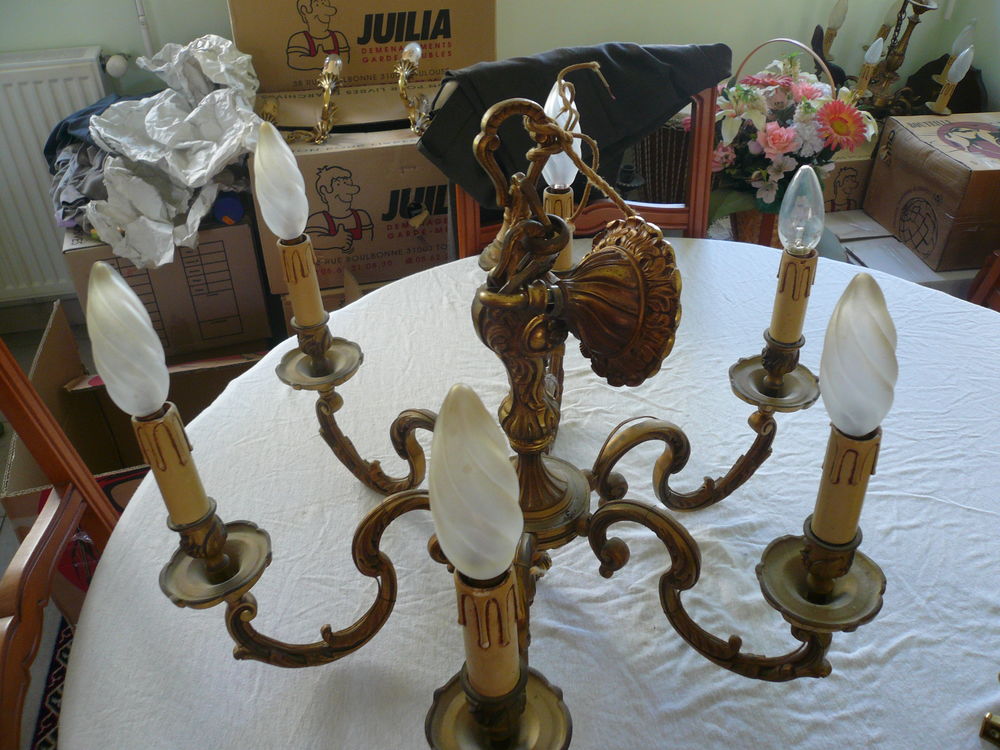 Lustre en bronze Décoration