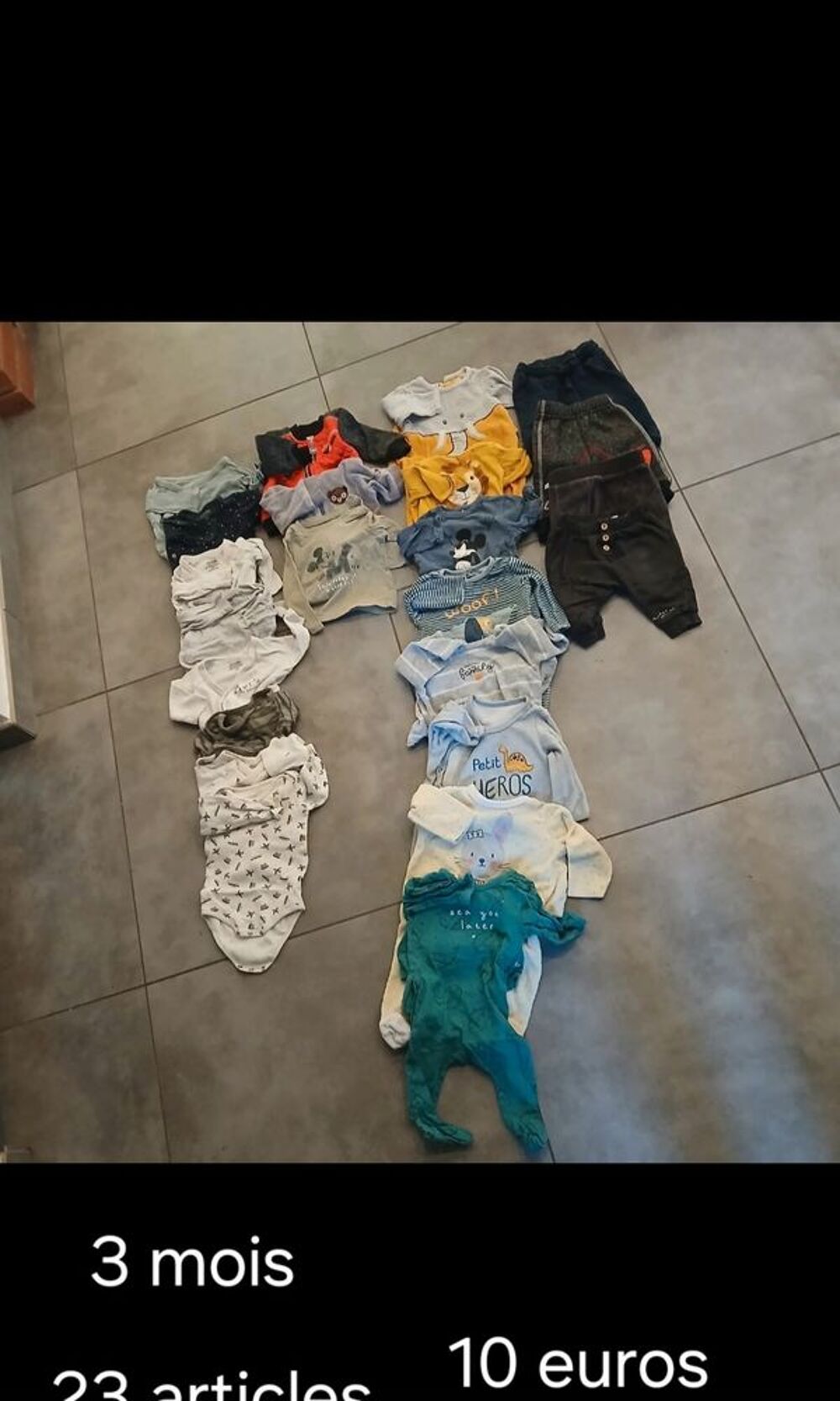 v&ecirc;tement bebe garcons Vêtements